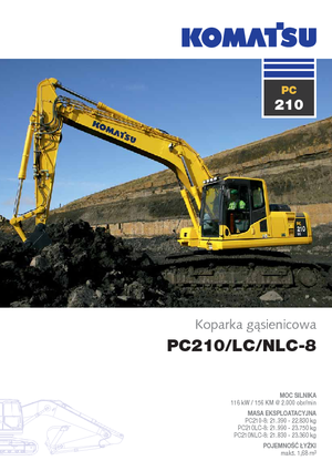 Верижни екскаватори Komatsu PC210LC-8