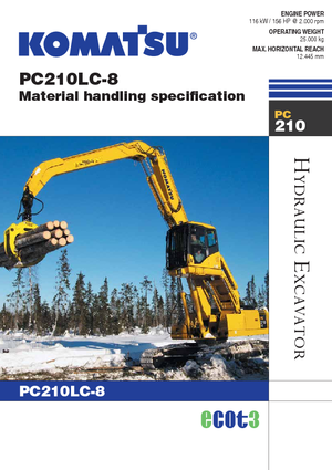 Верижни екскаватори Komatsu PC210LC-8