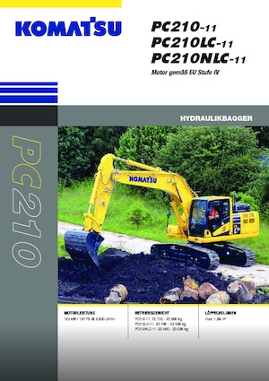 Верижни екскаватори Komatsu PC210NLC-11E0