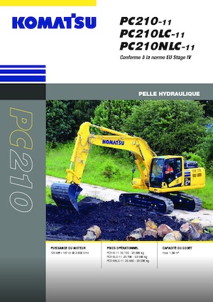 Верижни екскаватори Komatsu PC210NLC-11E0