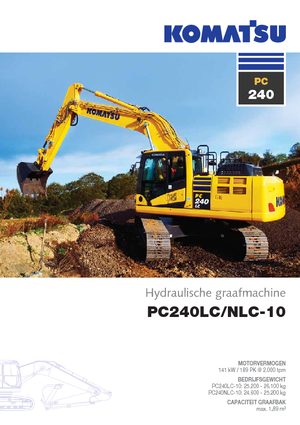 Верижни екскаватори Komatsu PC240LC-10