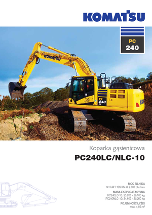 Верижни екскаватори Komatsu PC240LC-10