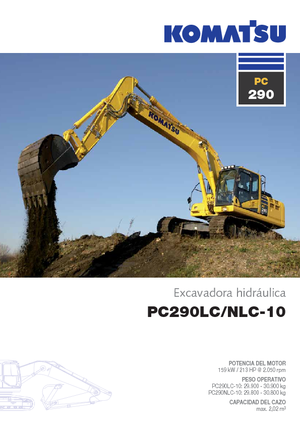 Верижни екскаватори Komatsu PC290LC-10