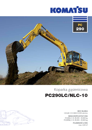 Верижни екскаватори Komatsu PC290LC-10