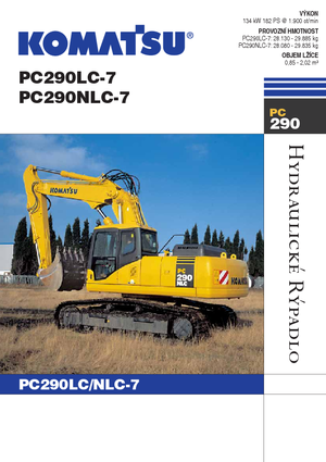 Верижни екскаватори Komatsu PC290LC-7