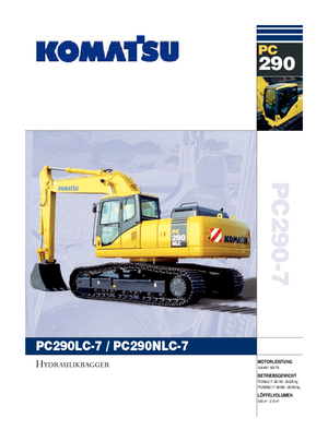 Верижни екскаватори Komatsu PC290LC-7
