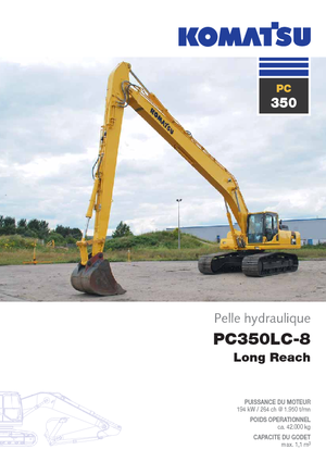 Верижни екскаватори Komatsu PC350NLC-8