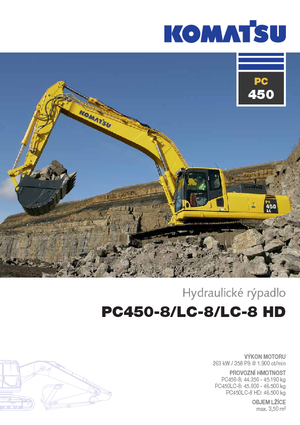 Верижни екскаватори Komatsu PC450LC-8