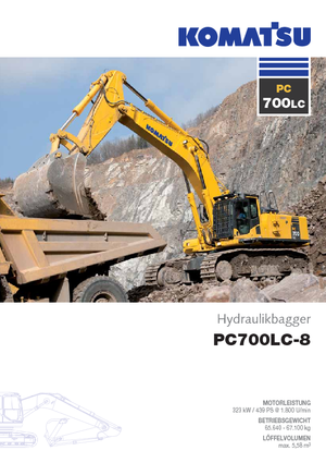Верижни екскаватори Komatsu PC700LC-8