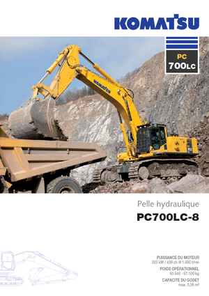 Верижни екскаватори Komatsu PC700LC-8