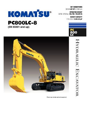 Верижни екскаватори Komatsu PC800-8 E0