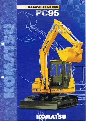 Верижни екскаватори Komatsu PC95 -1