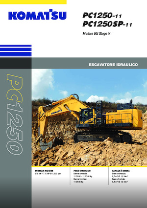 Верижни екскаватори Komatsu PC1250-11E0