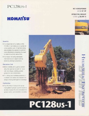 Верижни екскаватори Komatsu PC128US-1