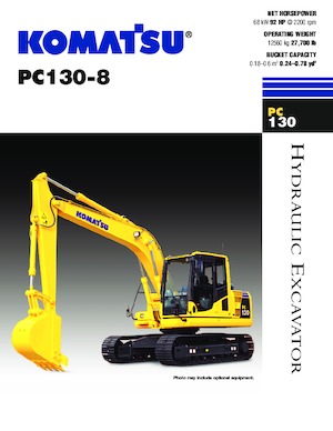 Верижни екскаватори Komatsu PC130-8