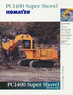 Верижни екскаватори Komatsu PC8000