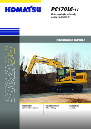 Верижни екскаватори Komatsu PC170LC-11