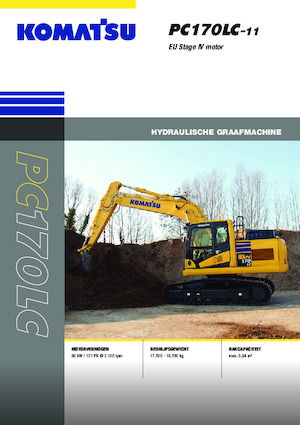 Верижни екскаватори Komatsu PC170LC-11