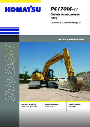 Верижни екскаватори Komatsu PC170LC-11 LGP