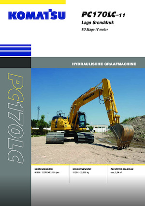 Верижни екскаватори Komatsu PC170LC-11 LGP