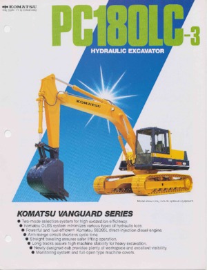 Верижни екскаватори Komatsu PC180LC-3