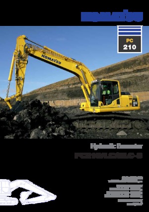 Верижни екскаватори Komatsu PC210-8