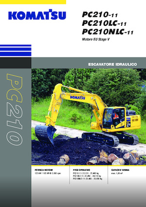 Верижни екскаватори Komatsu PC210NLC-11E0