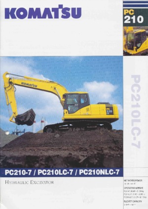Верижни екскаватори Komatsu PC210NLC-7