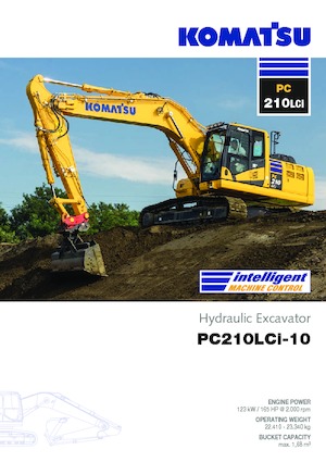 Верижни екскаватори Komatsu PC210LCi-10