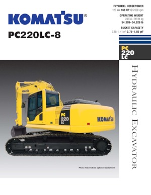 Верижни екскаватори Komatsu PC220-8
