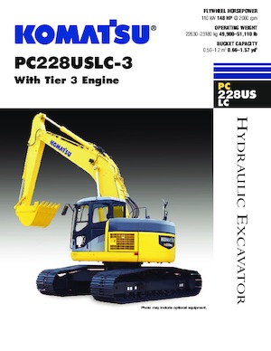 Верижни екскаватори Komatsu PC228US-LC-3