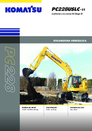 Верижни екскаватори Komatsu PC228USLC-11E0