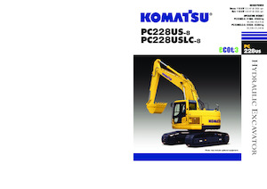 Верижни екскаватори Komatsu PC228USLC-8