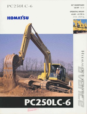 Верижни екскаватори Komatsu PC250LC-6