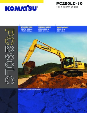 Верижни екскаватори Komatsu PC290LC-10