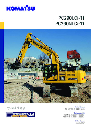 Верижни екскаватори Komatsu PC290NLCi-11E0