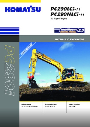 Верижни екскаватори Komatsu PC290NLCi-11E0