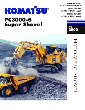Верижни екскаватори Komatsu PC3000-6