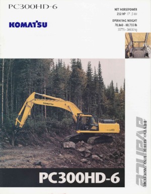 Верижни екскаватори Komatsu PC300HD-6