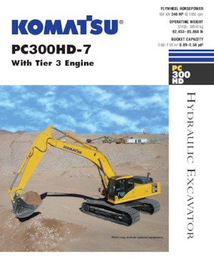 Верижни екскаватори Komatsu PC300HD-7