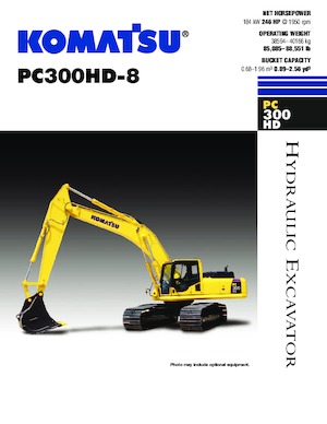 Верижни екскаватори Komatsu PC300HD-8