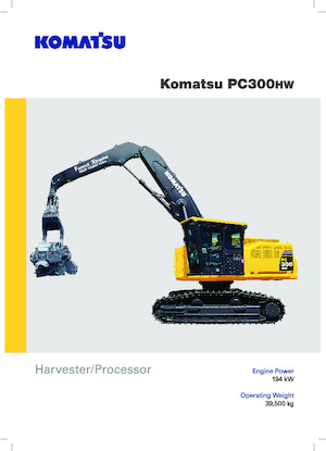 Верижни екскаватори Komatsu PC300HW