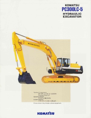 Верижни екскаватори Komatsu PC300LC-5