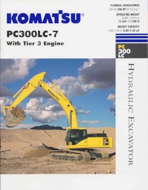 Верижни екскаватори Komatsu PC300LC-7