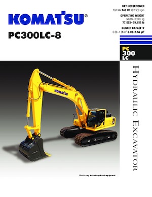 Верижни екскаватори Komatsu PC300LC-8