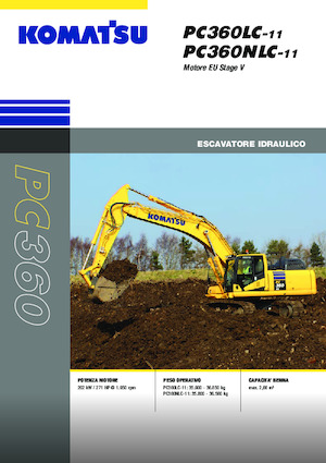 Верижни екскаватори Komatsu PC360LC-11E0