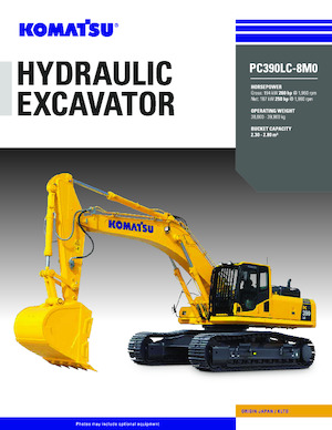 Верижни екскаватори Komatsu PC390LC-8M0