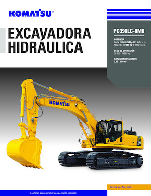 Верижни екскаватори Komatsu PC390LC-8M0