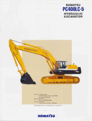 Верижни екскаватори Komatsu PC400LC-5