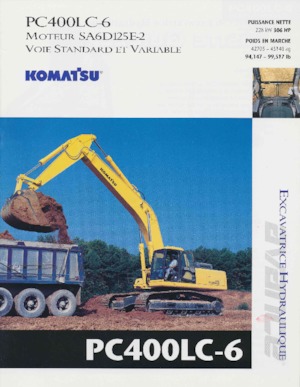 Верижни екскаватори Komatsu PC400LC-6